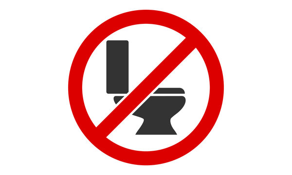 No INTO Toilet